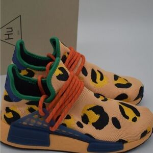 BRAND NEW ADIDAS HUMAN RACE LEOPARD! men’s size 5.5 ( women’s 6) NEVER WORN